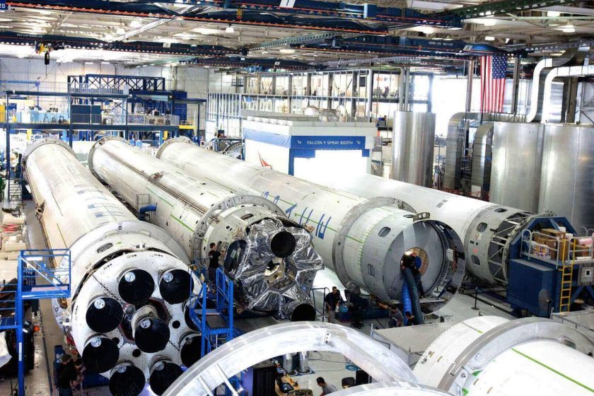 Manufacturing hardware for Space Rocket missile New Design Ready